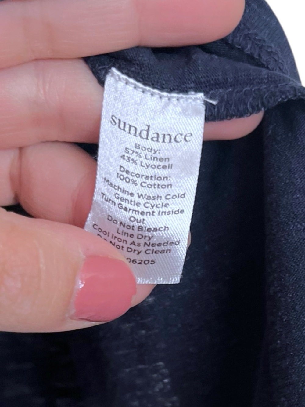 NWOT Sundance Linen Blend Floral Appliqué Sleeveless Tank Top Medium - Picture 6 of 6